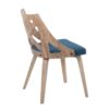 Charlotte - Farmhouse Chair (Set of 2) - White Washed / Blue - Image 4
