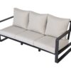 3 Person Sofa With Rectangular Coffee Table, Cushions Tino Tino - Beige - Image 2