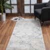 Elegance - 2' X 3' Polyester Area Rug - Blue - Image 5