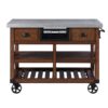 Kailey - Kitchen Cart - Antique Oak - Image 3