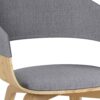 Lowell - Bentwood Dining Chair - Light Gray / Light Brown - Image 10