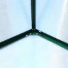 6.3'x6.2'x7' Polycarbonate Greenhouse, Heavy Duty Outdoor Aluminum Walk-In Green House Kit With Rain Gutter, Vent And Door For Backyard Garden - Green - Image 6