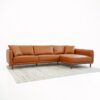 Cairo - Sectional Right Sofa - Cognac - Image 9