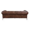 Jaron - Top Grain Leather Sofa - Mocha - Image 2