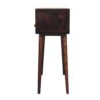 Curved Console Table - Walnut - Image 9