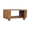 Soba - Ball Open Coffee Table - Oak - Image 8