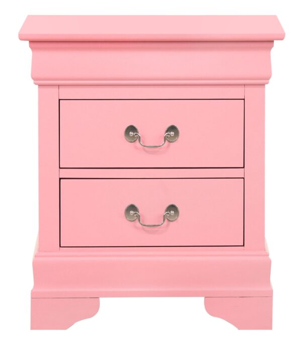 Louis Phillipe - Charming Nightstand - Pink