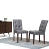 Andover - Parson Dining Chair (Set of 2) - Stone Gray - Image 8