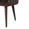 Mini Curved ed Nightstand - Brown Gray - Image 2