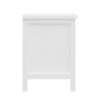 Versatile Solid Wood Night Stand With Drawers For Living Room And Bedroom - White - Image 7