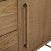 Metal Base Sideboard - Light Brown - Image 6