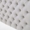 Queen Size Headboard With Button Tufting - Light Gray - Image 5