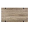 Abitha - Coffee Table With Industrial Powder Coated Metal Legs - Canyon Gray - Image 8