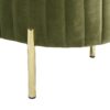 Chloe - Modern Glam Storage Bench - Olive Green - Image 12