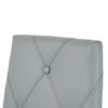 Modern Light Luxury Dining Chair With Electroplated Chair Legs (Set of 2) - Gray - Image 21