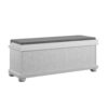 Mariano - Storage Bench - Gray - Image 4