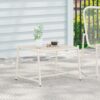Kincaid - Modern Side Table With Mesh Top - Matte White - Image 2
