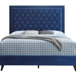 King Bed - Navy Blue