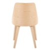 Anabelle - Mid-Century Modern Dining / Chair (Set of 2) - Natural / Gray - Image 5