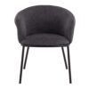 Ashland - Contemporary Chair - Black / Charcoal - Image 5