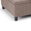Harrison - Coffee Table Storage Ottoman - Fawn Brown - Image 6