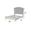 Maverick - California King Bed - Silver - Image 5