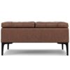 Laura - Lift Top Storage Ottoman - Brown - Image 2