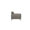 Onyx - Leather Chair - Gray - Image 3