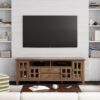 Artisan - TV Media Stand - Rustic Natural Aged Brown - Image 9
