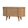 Larrisa - Rounded Lid Up Blanket Box - Oak - Image 4
