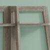 Bookshelf, Bookcase, Etagere, 3 Tier, For Office, Contemporary & Modern - Taupe - Image 4