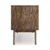 Clarkson - Low TV Stand - Rustic Natural Aged Brown - Image 4