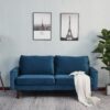 Luxurious Comfort Stationary Loveseat - Space Blue - Image 5