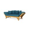 Outdoor Expandable Daybed With Cushions - Teak - Image 10