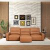 Grant - Triple Power Convertible Sofa - Cognac - Image 11