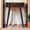 Albion - Mini Bedside Table - Walnut - Image 10