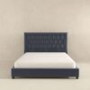 Donald - Queen Mid Century Modern Platform Bed - Gray - Image 4