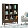 Harper - Cube Storage With Drawers - Walnut Brown - Image 7