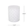 End Table, Outdoor - Antique White - Image 5