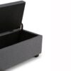 Hamilton - Storage Ottoman - Slate Gray - Image 6