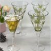 Leadingware V Shaped Unbreakable Plastic Wine Glasses, 14Oz (Set of 4) - Clear - Image 4