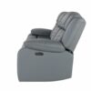 Raize - 10 Power Reclining Sofa With DDT, WC And LED - Gray - Image 5