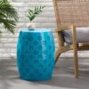 Soleil - Barrel Shaped Side Table - Blue - Image 5