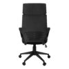 Office Chair, Adjustable Height, Swivel, Ergonomic, Armrests - Black - Image 6