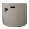 Magnesium Oxide Round Fire Pit With 40, 000 Btu For Patio Use - Light Gray - Image 8