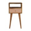 Mini Blush Hand Painted Bedside Table - Blush - Image 2