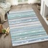 Sphinx - Indoor & Outdoor Washable Non - Slip Accent Rug - Beige / Blue - Image 4