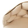 Modern Counter Stools (Set of 2) Counter Stools With Iron Frame, Soft Back And Cushion, Footrest, Suitable For Kitchen - Beige - Image 13
