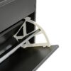 Shoe Cabinet, Shoe Storage Shelves - Black - Image 5