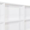 Full Size House Bed With Trundle, Kids Bed With Shelf - White - Image 13
